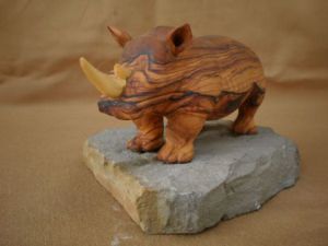 Voir le détail de cette oeuvre: Rhinocéros (olivier)